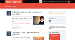 Desktop Screenshot of parentsdado.fr